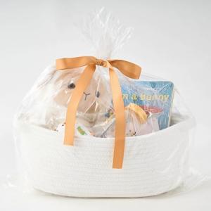Cute Woven Basket for Baby Showers and More