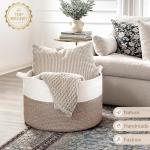 XXXLarge Cotton Rope Basket for Home Decor