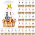30 Pcs DIY Gift Basket Kit with Handles