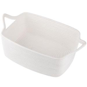Woven Gift Basket Set with Bags and Ribbons