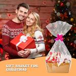 30 Pcs DIY Gift Basket Kit with Handles