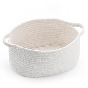 Cute Woven Storage Basket with Handle