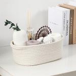 Woven Gift Baskets with Ribbons - Set of 2