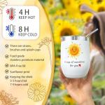 Sunflower Self-Care Gift Basket for Her
