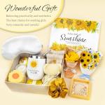 Sunflower Self-Care Gift Basket for Her