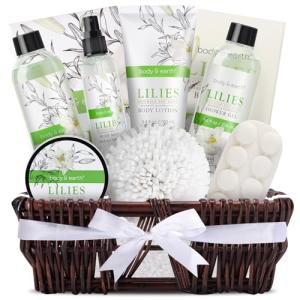 Lily Spa Gift Basket Set for Women