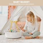 Chicvita White Gift Basket Set for Kids