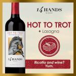 14 Hands Hot To Trot Red Blend Wine 750 mL