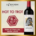 14 Hands Hot To Trot Red Blend Wine 750 mL