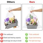 Sturdy Baskets for Gift Wrapping - 6 Pack