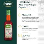 1787 PONTI Italian Organic Red Wine Vinegar