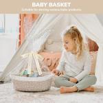 Woven Gift Basket for Personalized Experiences