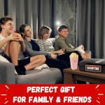 Movie Night Fun Basket with Snacks and Games