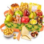 Orchard Delight Fruit and Gourmet Gift Basket