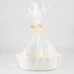 Empty Gift Basket for Baby Celebrations