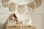 Empty Gift Basket for Baby Celebrations