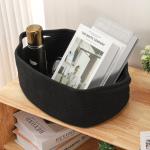 Stylish Cotton Rope Basket for Baby Storage