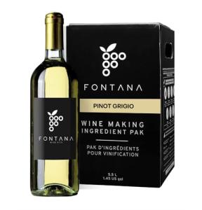 Fontana 6-Gallon DIY Pinot Grigio Wine Kit