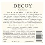 Decoy California Cabernet Sauvignon - 750 ml Bottle