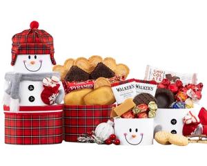 Wine Country Holiday Snack Gift Tower