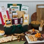 Gourmet Snack Basket: Meat, Cheese, Cookies, and More