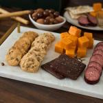 Gourmet Snack Basket: Meat, Cheese, Cookies, and More