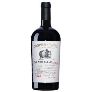 Bourbon Barrel Aged Red Blend Wine, 750 mL