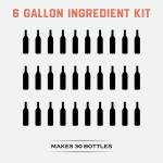Fontana Zinfandel Blush Wine Kit - 30 Bottles