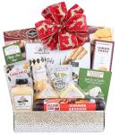 Deluxe Savory Meat & Cheese Wine Basket