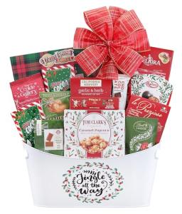 Joy to the World Gourmet Wine Gift Tin