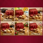 Joyful Christmas Gift Basket with Personal Touch