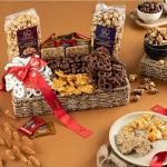 Chocolate Pretzel & Caramel Popcorn Gift Set