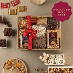 Chocolate Pretzel & Caramel Popcorn Gift Set