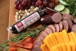 Holiday Meat and Cheese Gift Basket Deluxe