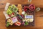 Holiday Meat and Cheese Gift Basket Deluxe