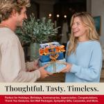 Gourmet Gift Basket with Chocolate and Treats