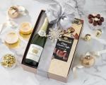 Wine Country Gift Basket: Martinelli's Cider & Chocolate