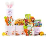 Easter Bunny Wine Gift Tower