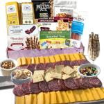 Sympathy Meat and Cheese Gift Basket