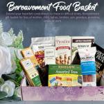 Sympathy Meat and Cheese Gift Basket