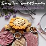 Sympathy Meat and Cheese Gift Basket