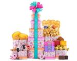 Celebration Tower Wine Country Gift Basket