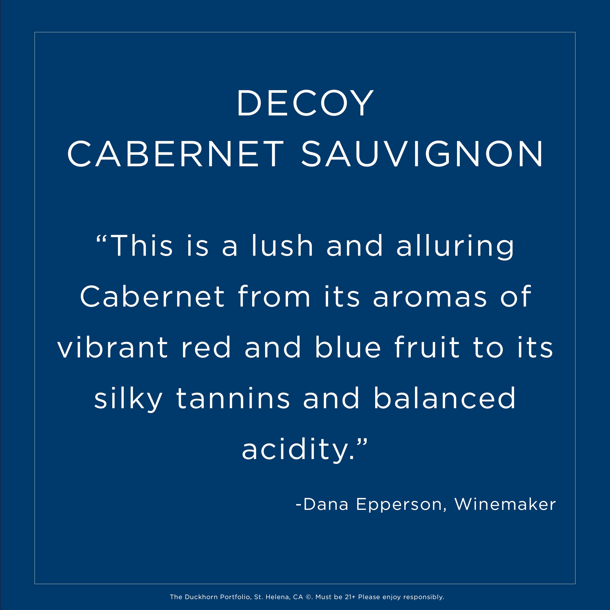 Duckhorn Decoy Sonoma Cabernet Sauvignon 2014 750ml