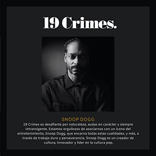 Snoop Dogg's 19 Crimes Cali Red Wine 750mL