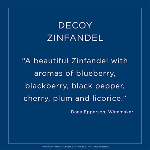Decoy California Zinfandel Red Wine, 750ml Bottle