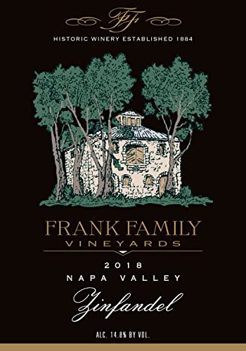 Frank Family Zinfandel Red Wine, 750 Ml