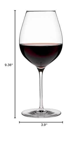 Oneida Flavor First Crystal Wine Glass Set of 4