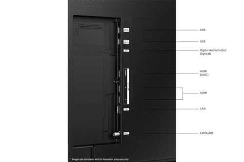 SAMSUNG 85-Inch 4K Crystal UHD Smart TV