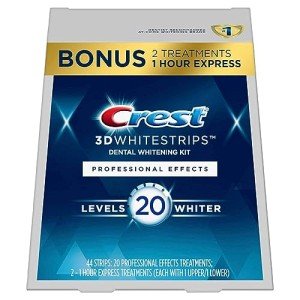 Crest 3D Whitening Strips Professional Effects Kit