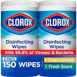 Clorox Bleach-Free Cleaning Wipes, 2-Pack